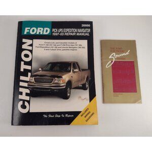 Ford Pickup Expedition Navigator 1997-2003 Repair Manual Sound System 26666